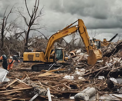 Large Scale Debris Removal And Disposal